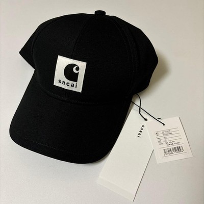 帽子 sacai Carhartt WIP Duck Cap 26SS Sacai X Carhartt Wip Duck Cap Black 26Ss | eBay 帽子