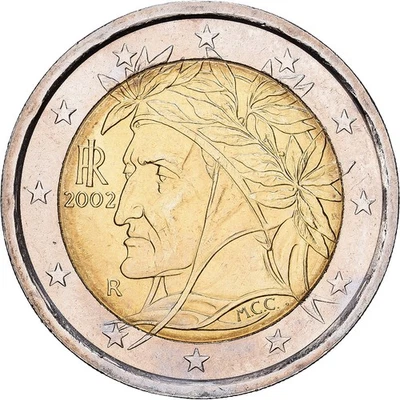 Italie, 2 Euro, 2002, Rome, SPL, Bi-Metallic, KM:217 - Photo 1/2