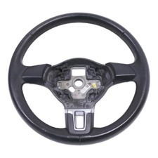 VW Passat 3C Eos Golf 6 Lenkrad 5K0419091J 3-Speichen Leder schwarz Lederlenkrad