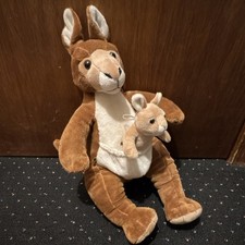St. Louis Zoo Kangaroo Plush Stuffed Animal with Baby Joey