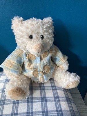 Lesser & Pavey Teddybär im Dufflecoat Beanie Unterseite Plüschtier - ca. 11 Zoll