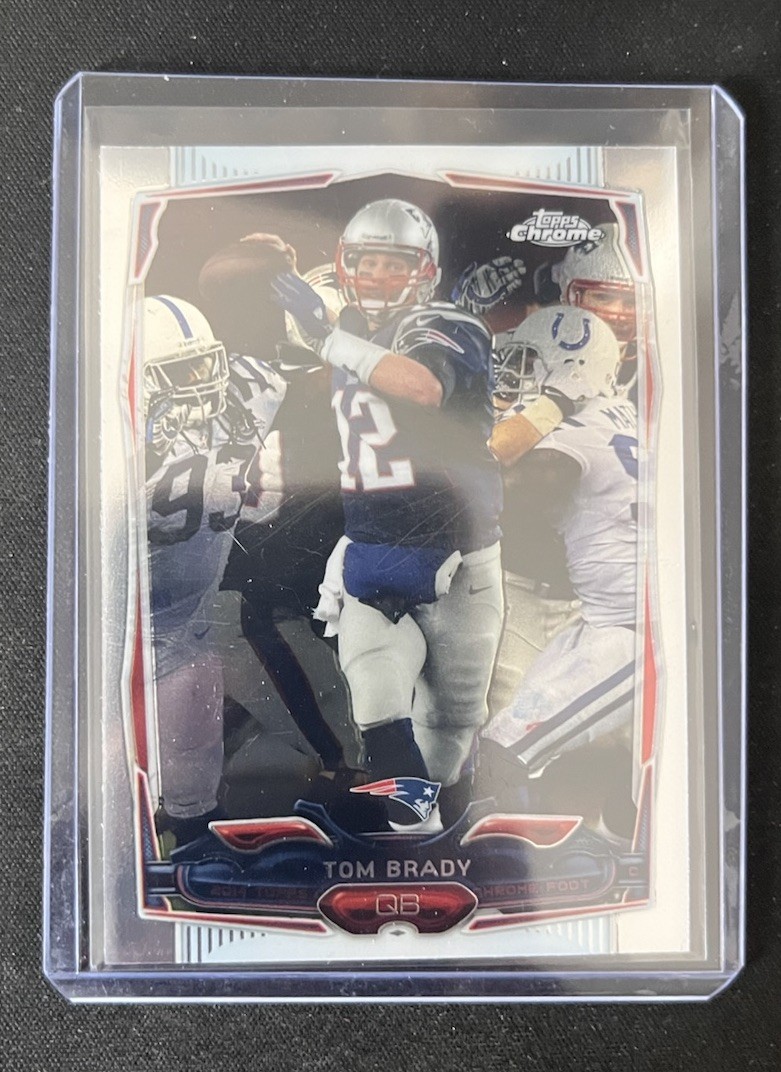 2014 Topps Chrome - Tom Brady #62