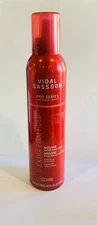 NEW OLD STOCK VIDAL SASSOON PRO SERIES EXTRA FIRM HOLD MOUSSE #4 10 OZ