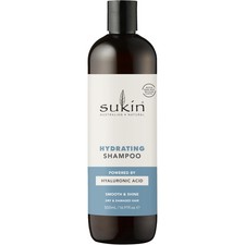 Image of Sukin Hydrating Shampoo 500ml - moisturises scalp and 1 ml (Pack of 1), Clear 