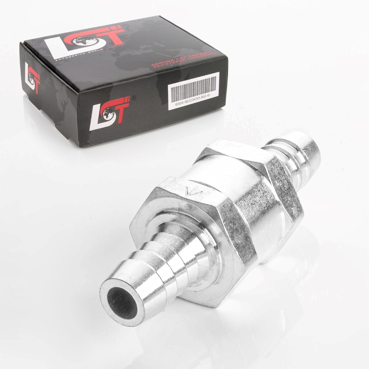Ø 10 Mm Disposable Alu Check Valve Universal For Diesel Gasoline Kerosene Water
