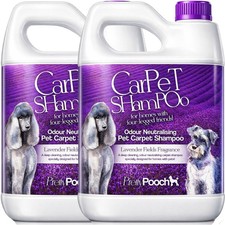 Pretty Pooch Pet Carpet Shampoo Cleaner Solution Deodoriser Lavender Fields 10L 2.60 per litre