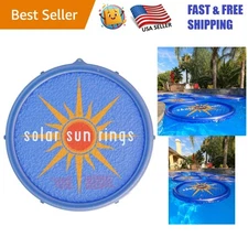 Durable Solar Heating Ring for Pools 5' Round | Minimize Evaporation & Heat Loss