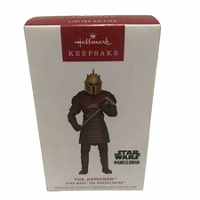 2025 Hallmark Keepsake Ornament The Armorer Star Wars The Mandalorian
