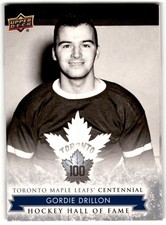 Gordie Drillon 2017-18 Upper Deck Toronto Maple Leafs Centennial SP #158