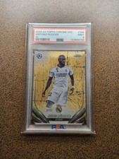 2023-24 Topps Chrome UCC Antonio Rudiger #164 /XI Roman Numerals PSA 9