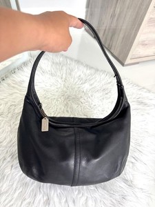 COACH コーチ 9219 エルゴ レザー ホーボーバッグ ブラック Y2K COACH