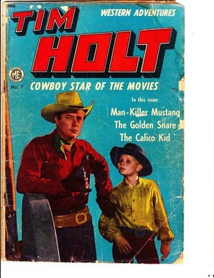 Tim Holt 7 (1949): FREE to combine- in Fair/Good condition
