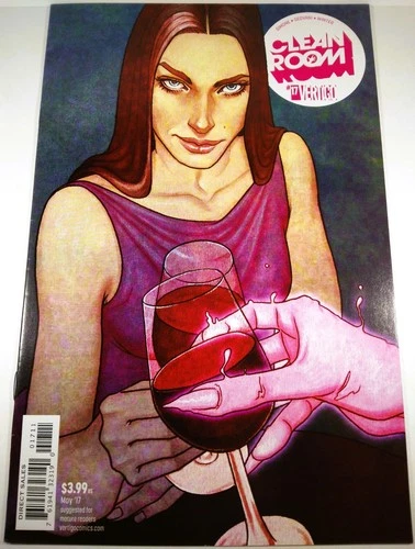 🩸💀 CLEAN ROOM #17 JENNY FRISON 2017 SCARCE LOW PRINT RUN DC COMICS VERTIGO VF