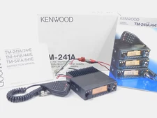 Kenwood TM-241A 2-Meter 144MHz FM Ham Radio Transceiver + Box (US version, nice)