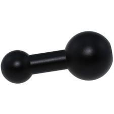 25mm to 17mm Ball Adaptor Black Aluminium Alloy Double Socket Arm Rotating Ba...