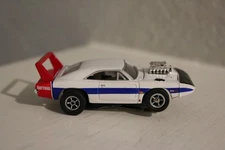 AUTO WORLD '69 DODGE DAYTONA RED-WHITE-BLUE HO SLOT CAR MINT LOOSE RARE WORKS!!!