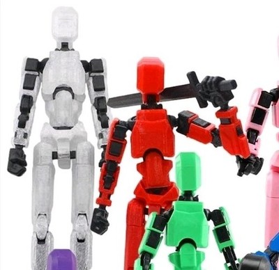 DIY Robot Figure Clear - New (Unique Gift) Unassembled