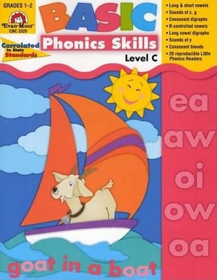 Grundlegende phonische Fähigkeiten Stufe C: Klassen 1-2 von Evan-Moor Bildungsverlage (en