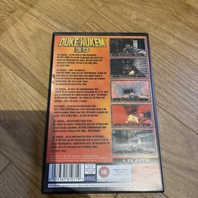 Duke Nukem 3D Sega Saturn Game Complete PAL Boxed with Manual
