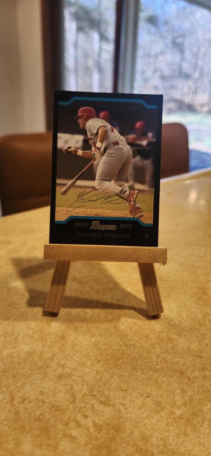 2004 Bowman Chrome - First Year Yadier Molina #301 (RC)