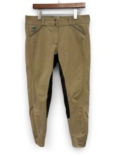 SmartPak Piper Full Seat Equestrian Riding Pants Breeches Tan Brown 30R
