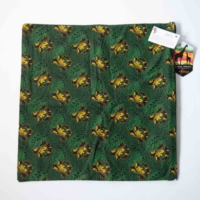 Global Mosaic Africa Collection Pillow Sham Cover 19.5'' Square Hand Crafted