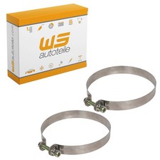 2x Auspuffschelle Spannband Endschalldämpfer für PORSCHE 911 1965-83 90111115704