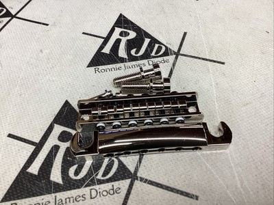 Epiphone Hammett V Locking Tunomatic Adjustable Stop Tail Guitar Bridge Nickel
