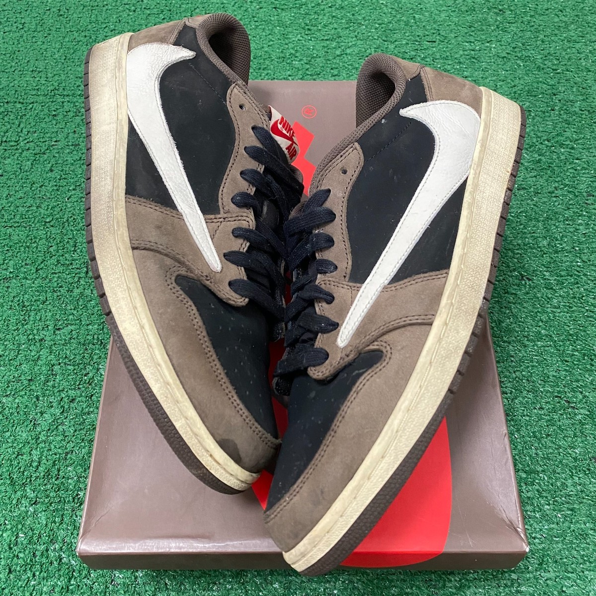 Size 14 - Air Jordan 1 Retro Low OG SP Travis Scott Mocha CQ4277