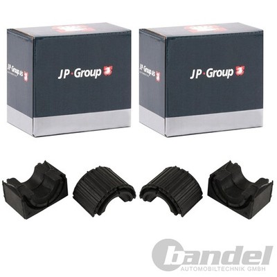 2x JP GROUP 24mm STABILAGER BUCHSEN VORNE passend für VW CADDY GOLF