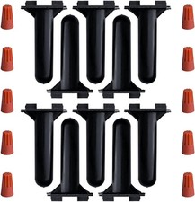 10 Black Waterproof Wire Connectors: Perfect for In-Ground Dog Fences