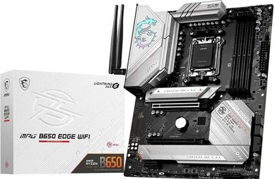 MSI MPG B650 EDGE WIFI AM5 ATX DDR5 Mainboard WiFi 6E 2.5G LAN M.2 UK