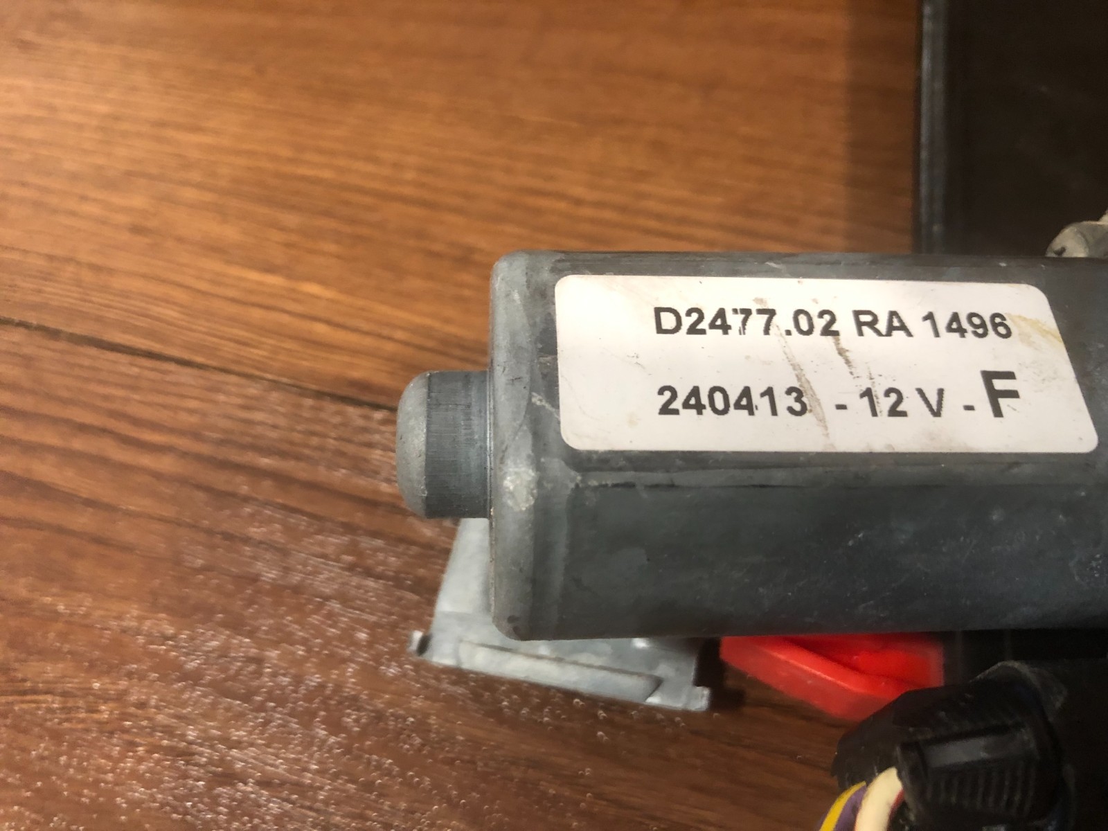 2003-2013 MASERATI QUATTROPORTE FRONT LEFT SIDE DOOR WINDOW REGULATOR MOTOR OEM
