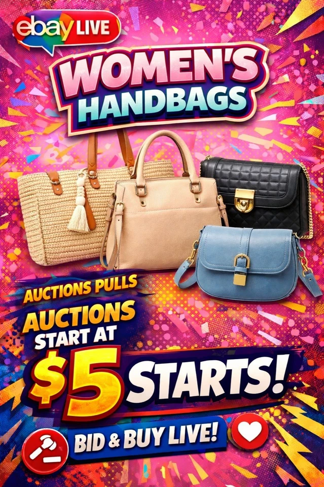 Women's Handbags - $5 Starts