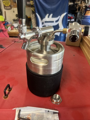 #ad #ad mini keg growler $75.99