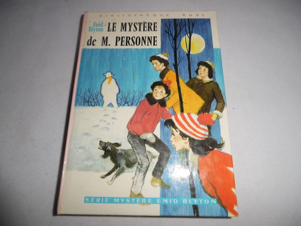 Livre - Le Mystère de Monsieur Personne - Enid Blyton - Bibliothèque rose - Photo 2/3