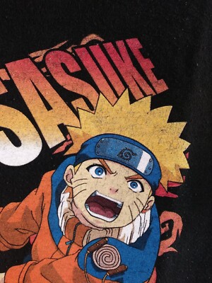 NARUTO SASUKE Tシャツ 週刊少年ジャンプ Naruto Sasuke Naru Shonen Jump Classic Graphic T-shirt Small | eBay