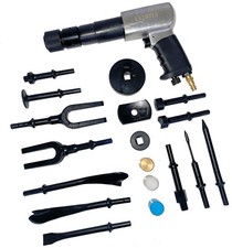 Vibrations Druckluftmeißel Druckluft Meißelhammer Schlaghammer Set 259