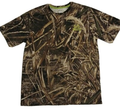 Realtree APX T-shirt de chasse unisexe à manches longues en polyester pour adulte Motif camouflage, Realtree Apx Polyester, T-Grand