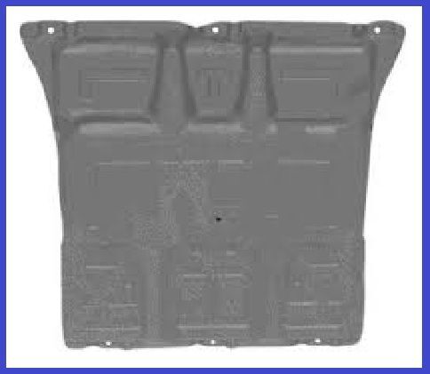 Cache sous moteur avant Mercedes Sprinter et plaque de protection VW Crafter 2006 à 2016