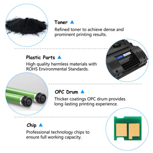 8PK High Yield CC364X Toner Cartridge Fits for HP LaserJet P4015tn P4015x P4015n - Picture 6 of 24