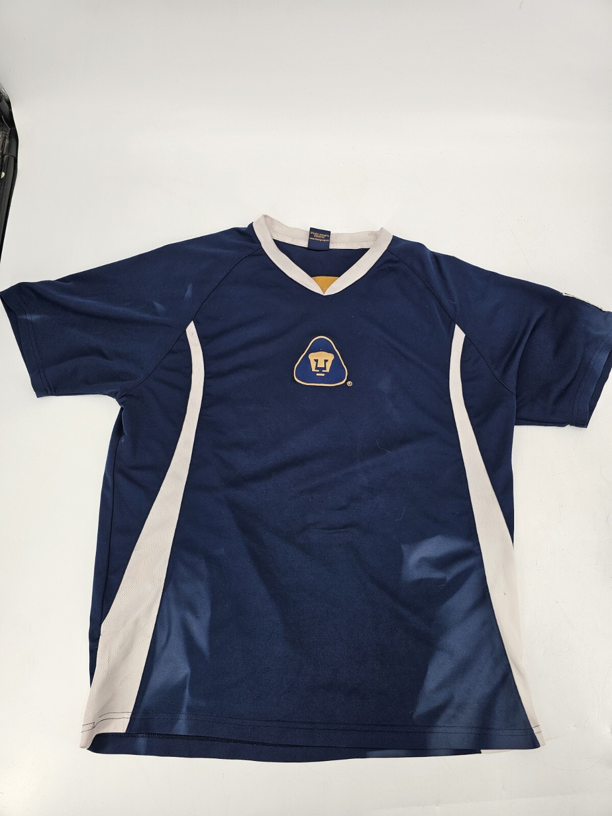 Official Pumas Mexico Soccer Futbol Jersey Blue FMF Official 1a Division Size L