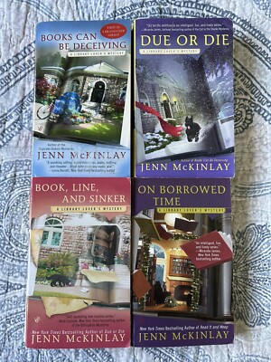 Jenn McKinlay A Library Lovers Mystery Books Lot Of 4 Paperback ...