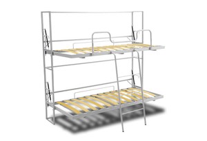 meccanismo letto a castello a scomparsa