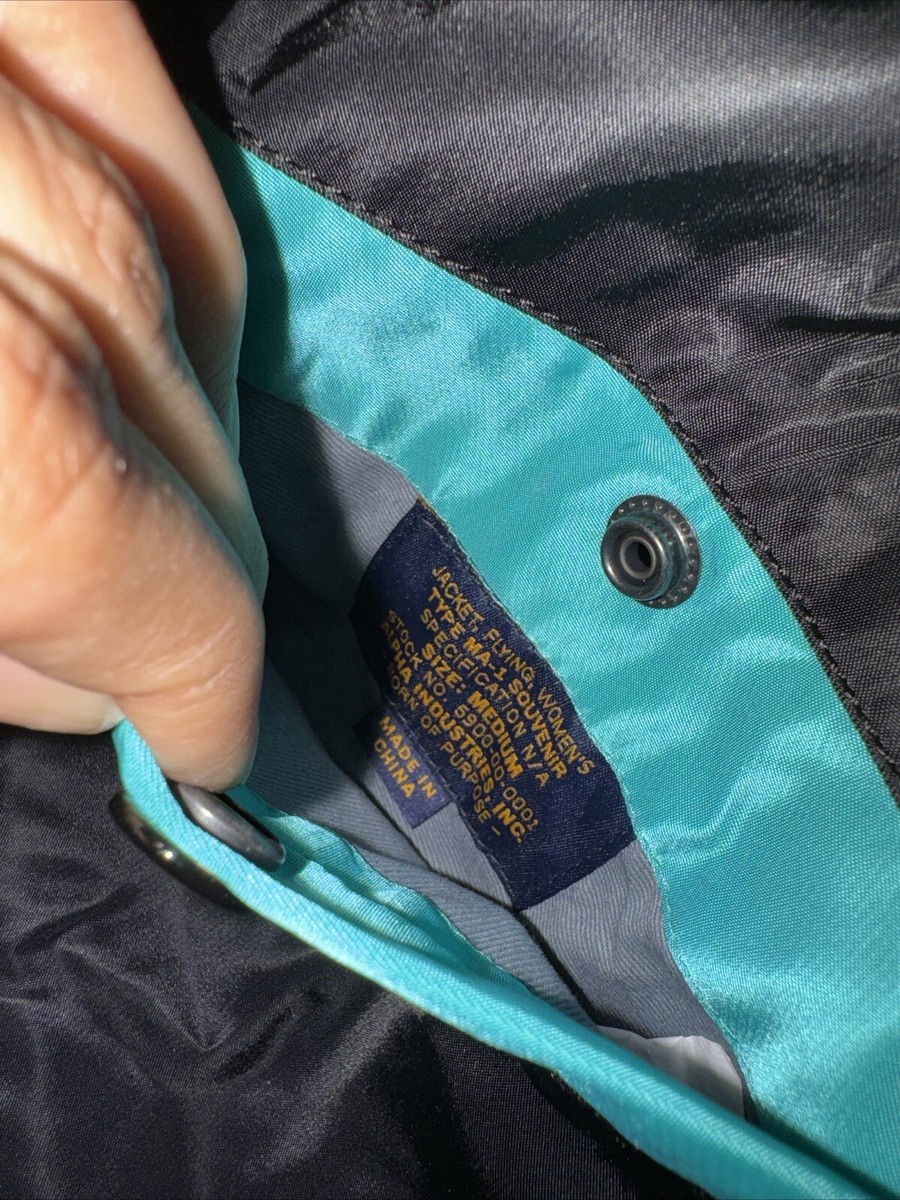 ALPHA INDUSTRIES MA-1 JAPAN SOUVENIR EAGLE REVERSIBLE BOMBER