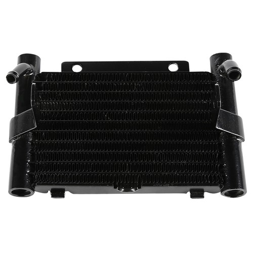 Oil Cooler Fit For Harley Touring Electra Street Glide Road King 2017-2021 Black - Foto 1 di 8