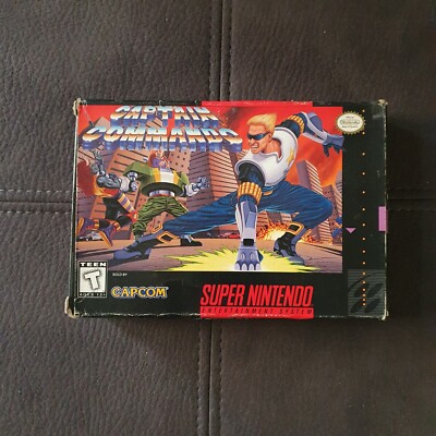 Captain Commando - Super Nintendo - snes NTSC U/C USA