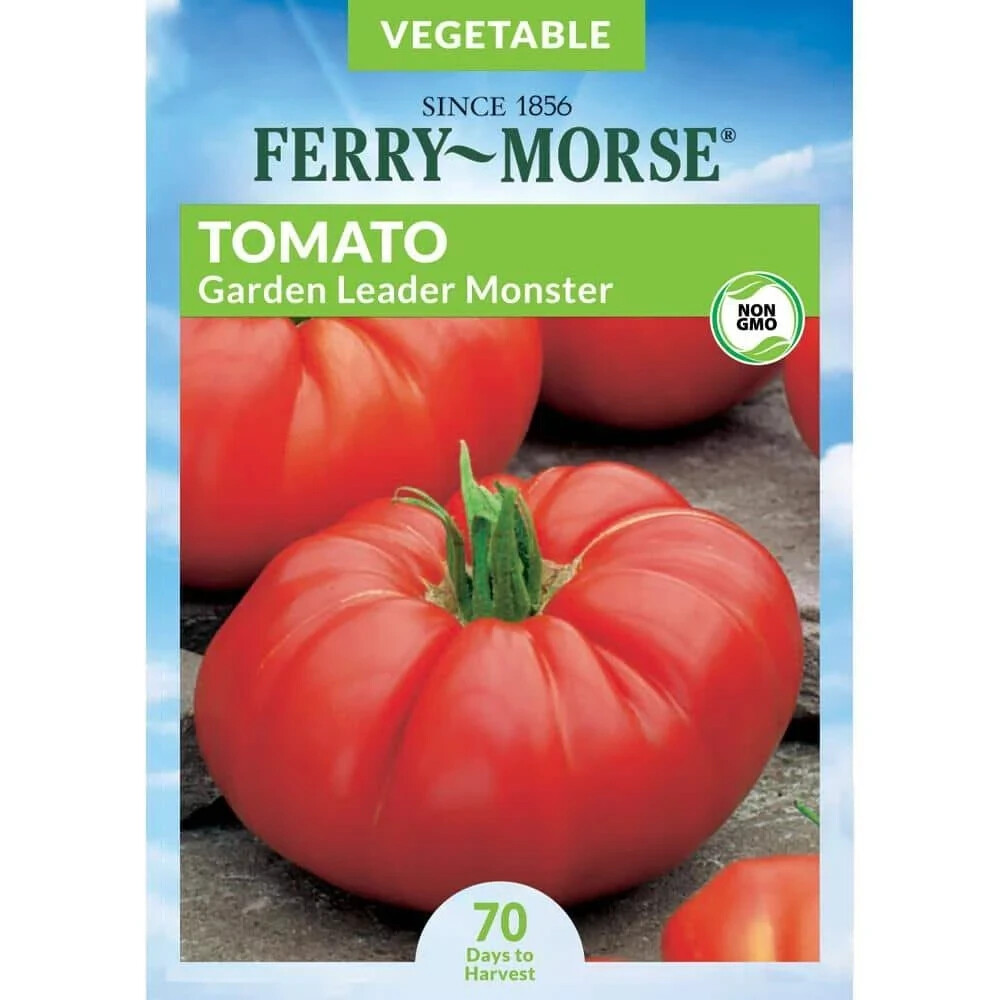 Ferry Morse Tomato Garden Leader Monster Seeds Vegetable Non GMO