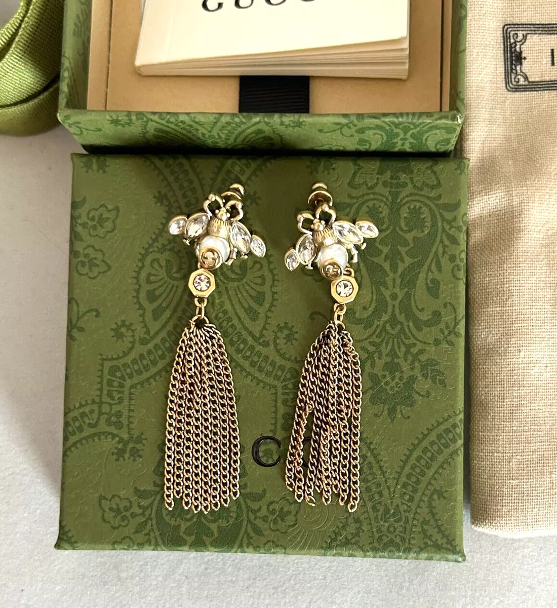 Gucci sale chain earrings