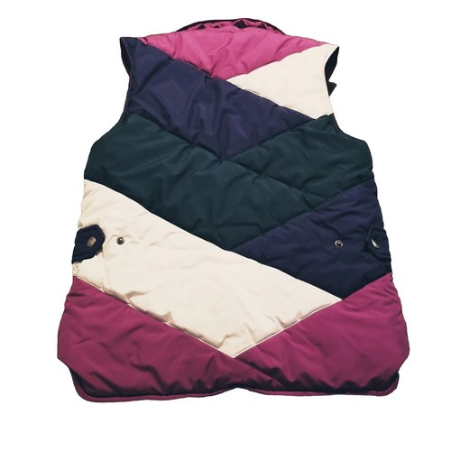 Patagonia Reversible Puffer Vest Women's Size XS Mirror Lake Purple Blue Green - Picture 2 of 5